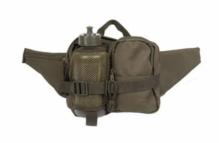 Сумка поясная с флягой Mil-Tec mt003 Оливковый