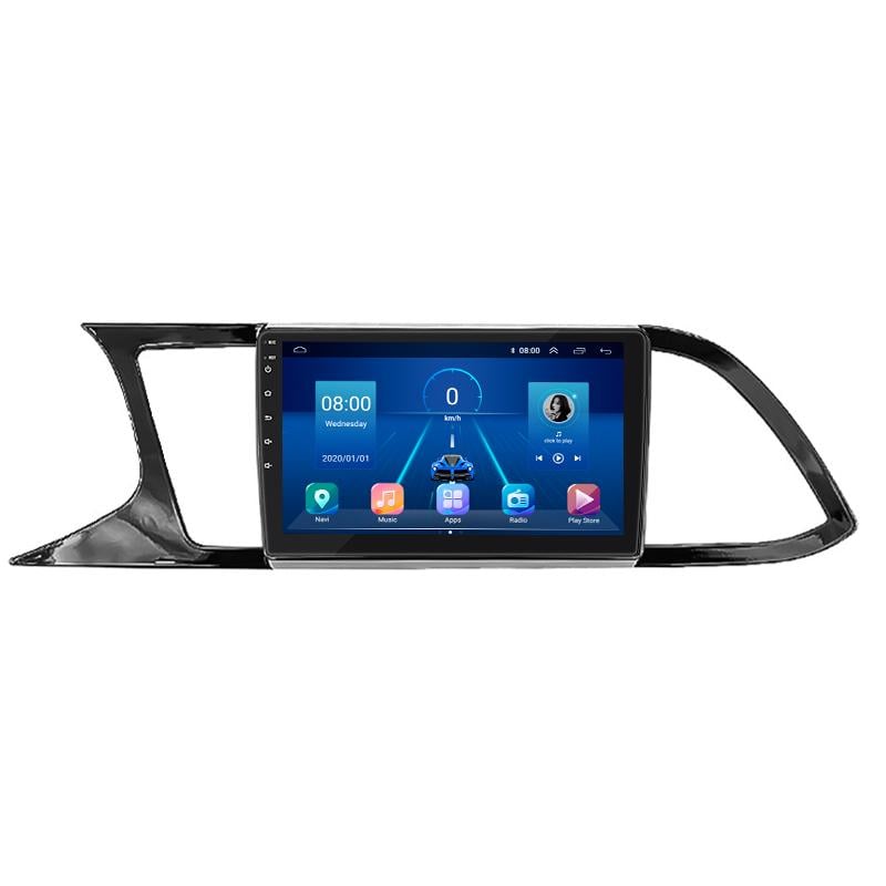 Автомагнітола штатна Lesko Top для SEAT Leon III 2012-2016 р. 4G/Wi-Fi/GPS 4/64 GB 9" (9583-39993)