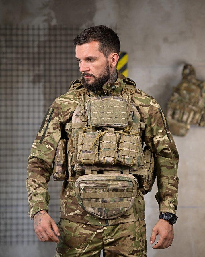 Плитоноска 4 точки скидання Single sword mtk з рюкзаком