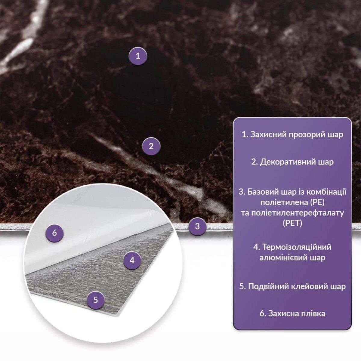 Плитка стеновая самоклеящаяся 600х300х2 мм (SW-00002319) - фото 2 Плитка стеновая самоклеящаяся 600х300х2 мм (SW-00002319) - фото 2