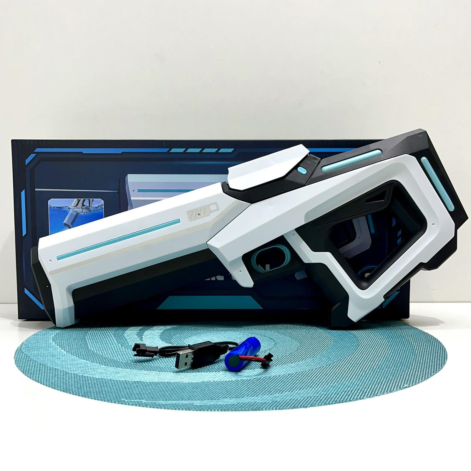 Автомат водяной на аккумуляторе емкость для воды встроенная 41 см Белый (60B)