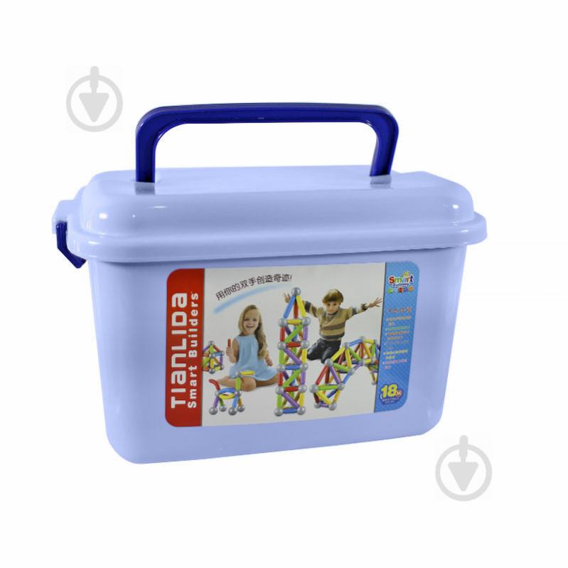 Детский магнитный конструктор Smart Builders 6969-3