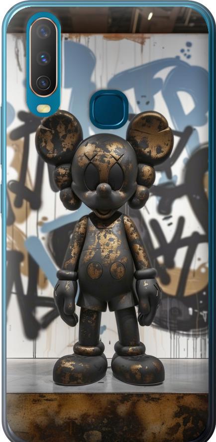 Чехол на Vivo Y15 Bronze kaws v2 (6098u-1791-42517)