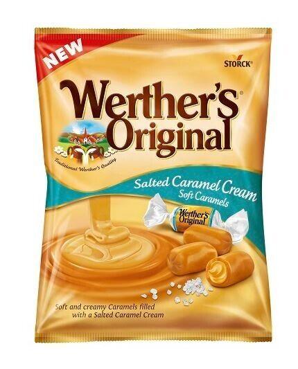 Конфеты Werther's Original Salted Caramel Soft Eclair 180 г (1800412980)