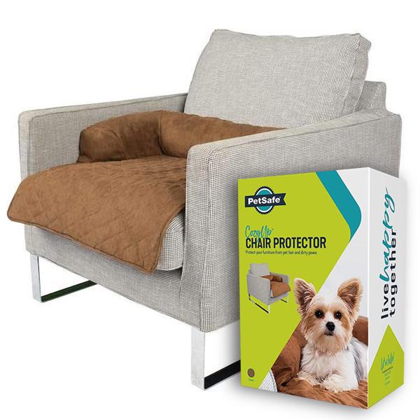 Лежак для собак и кошек PetSafe CozyUp Chair Protector 61х66х13 см Светло-коричневый