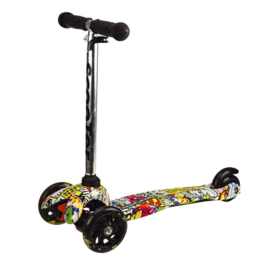 Самокат детский Bambi SC20110 PU колеса со светом (46257)