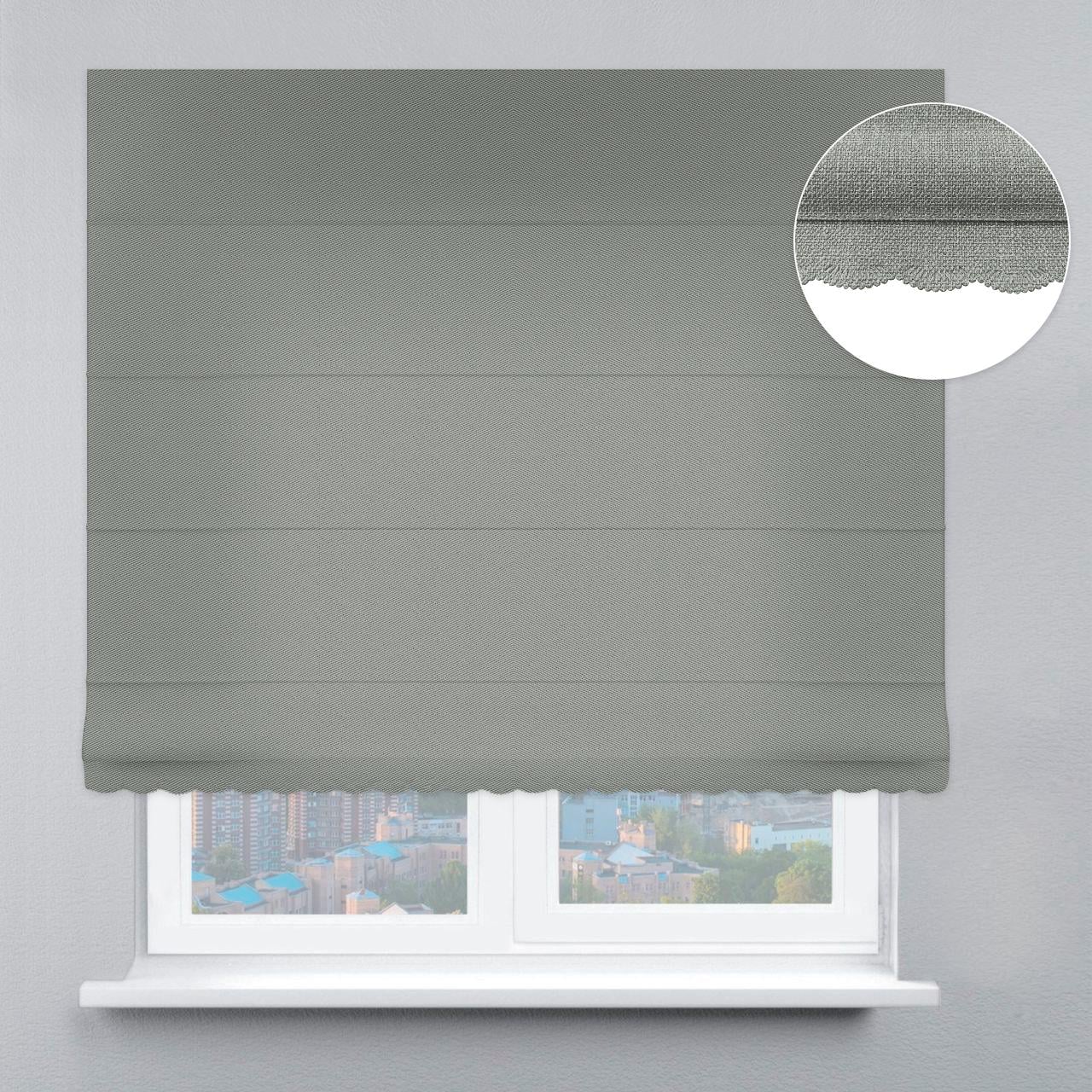 Римская штора блэкаут перфект с ажуром 260х170 см Оливковый