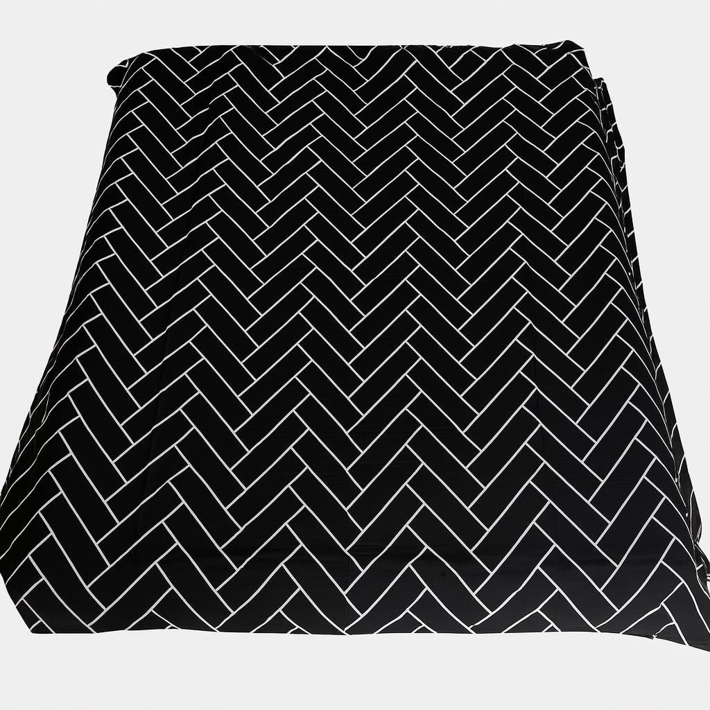 Простынь PaniPava Star бязь 150х220 см Black (44443233)