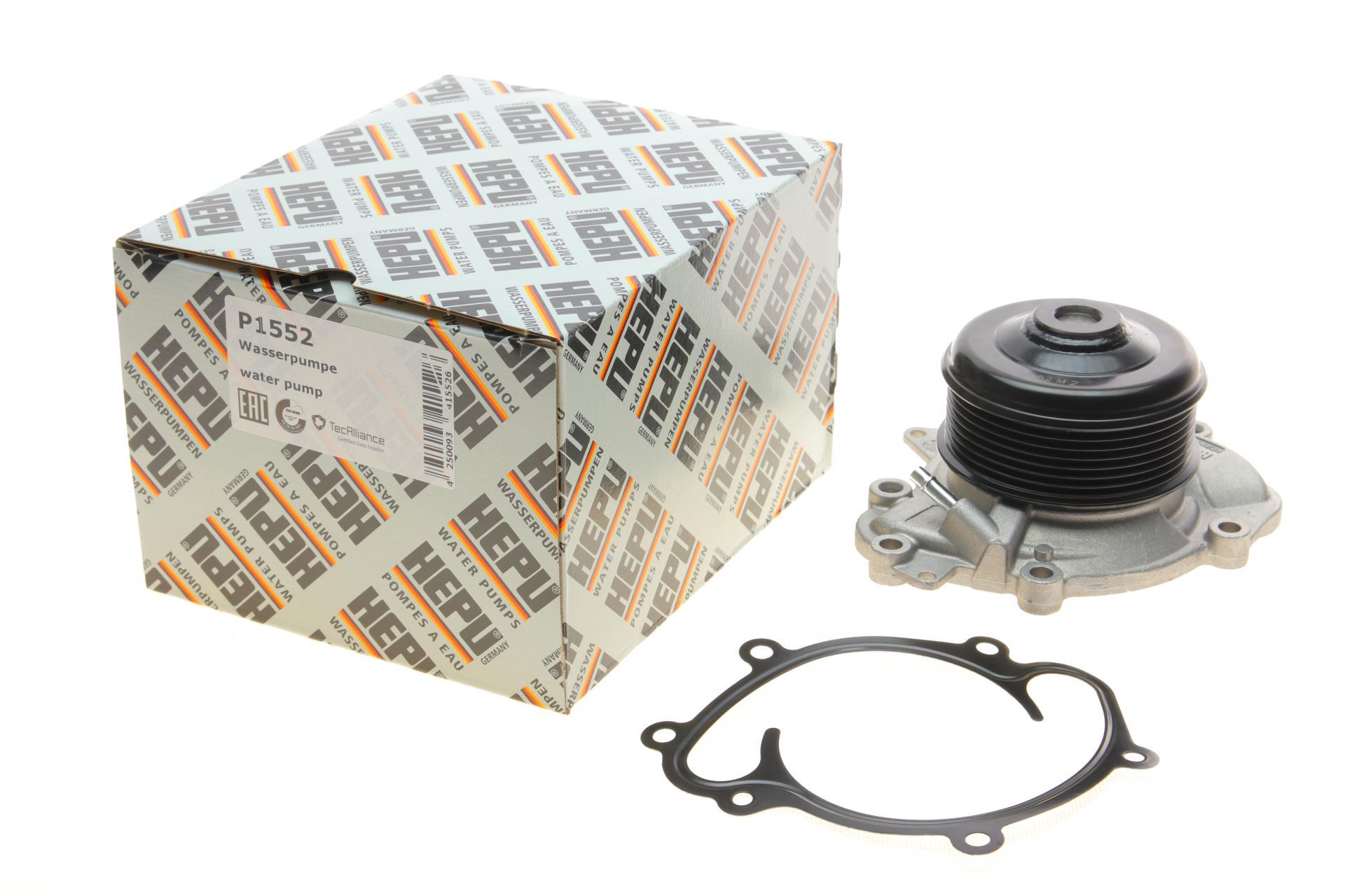 Помпа воды Hepu Mercedes C-class W204/S204/E-class W212 08--P1552