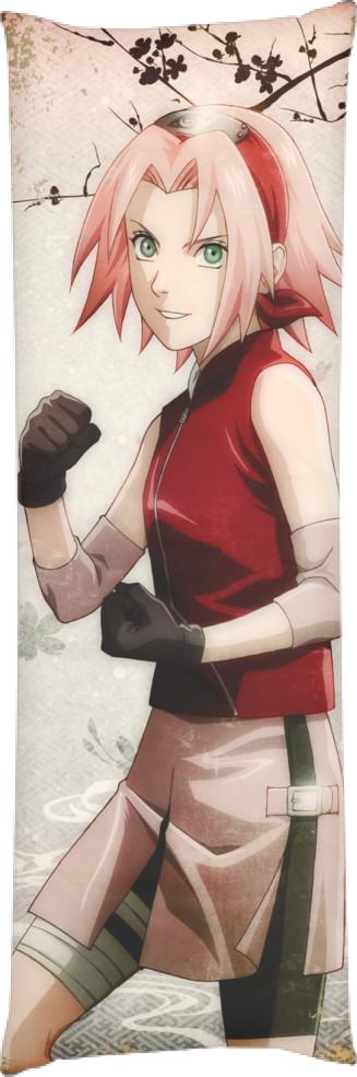 Подушка дакимакура Haruno Sakura Харуно Сакура Naruto 60x180 см (14094397)