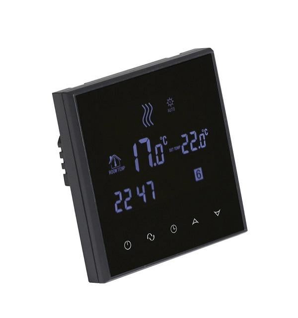 Терморегулятор EcoTerm SN WI-FI Black - фото 2