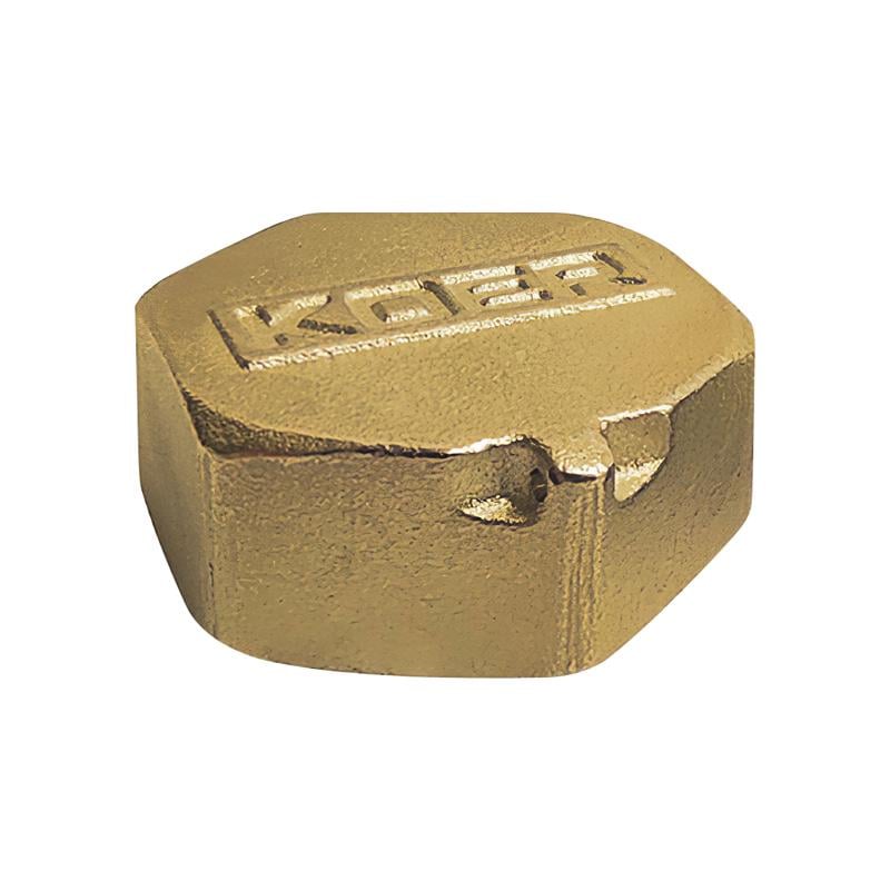 Заглушка KOER KR3100 латунь внутренняя 1" (114573)