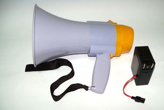 Гучномовець акумуляторний Megaphone HW-8C Мегафон Рупор - фото 5