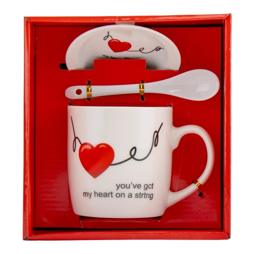 Кружка керамическая Elisey Love 350 мл Белый (9066-006)