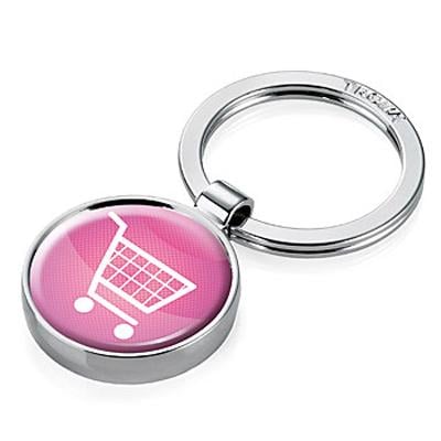 Брелок Troika Shopping Розовый