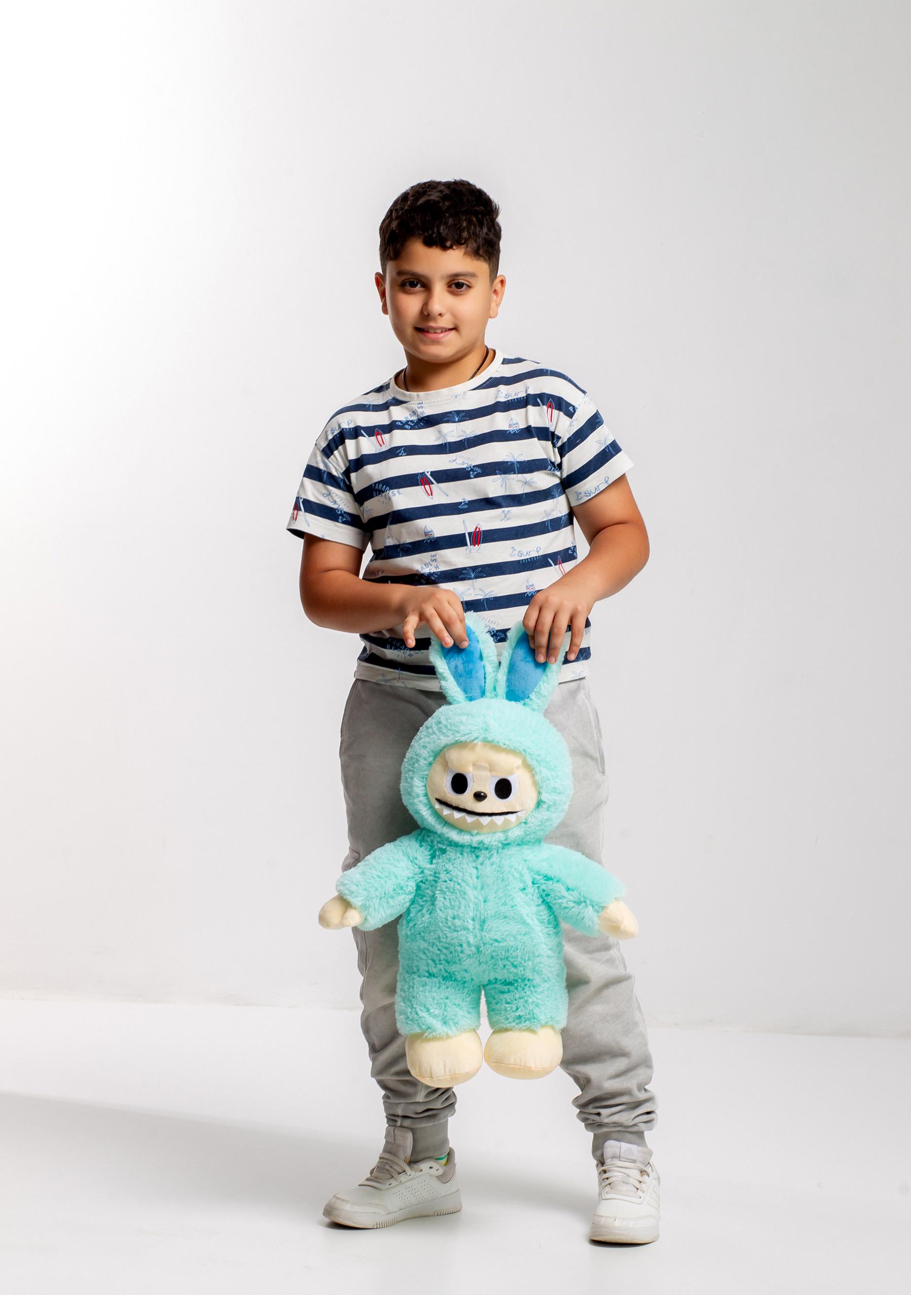 Игрушка мягкая Labubu Голубой - фото 2