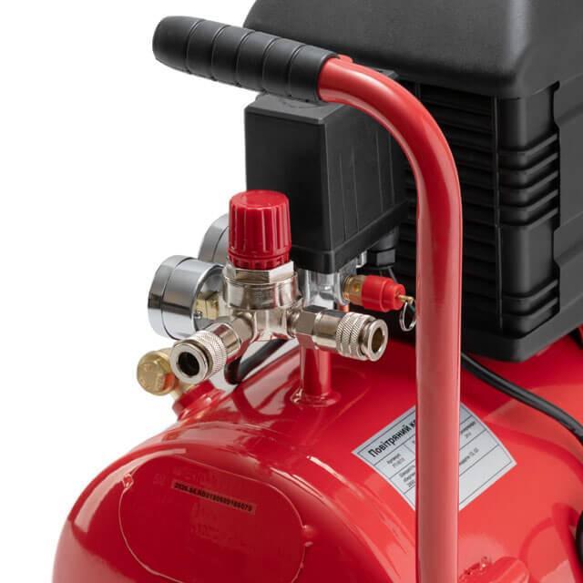 Компрессор Intertool PT-0010 24 л 1,5 кВт 220 В 8 атм 206 л/мин. (111283) - фото 6