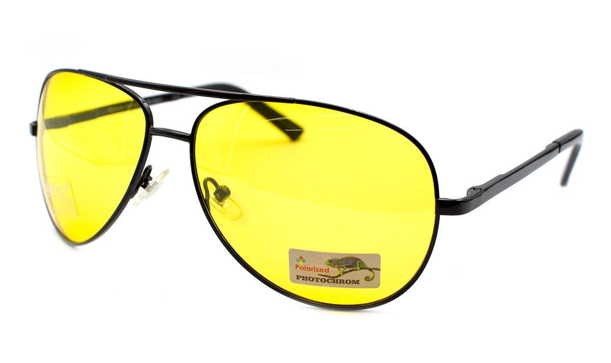 Окуляри фотохромні з поляризацією Polar Eagle PE8430-C3 Жовтий (69962786520762)
