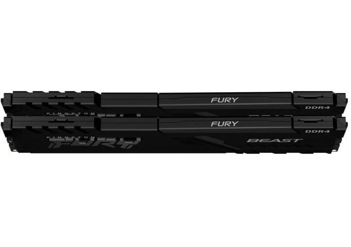 Оперативная память Kingston Fury Beast DDR4 32 Гб 3200 МГц (KF432C16BBK2/32) - фото 2
