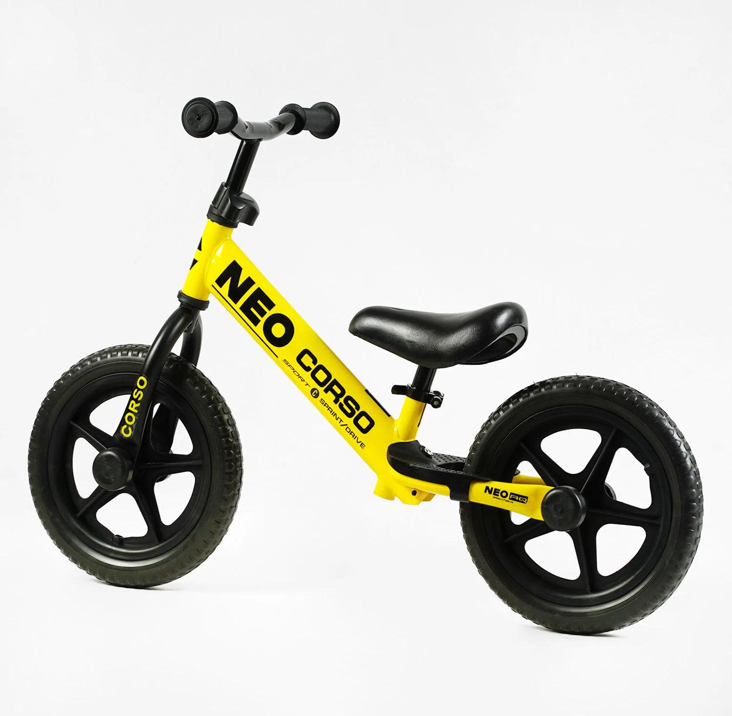 Біговел Corso Neo сталева рама/EVA колеса 12" (EN-40701) - фото 3