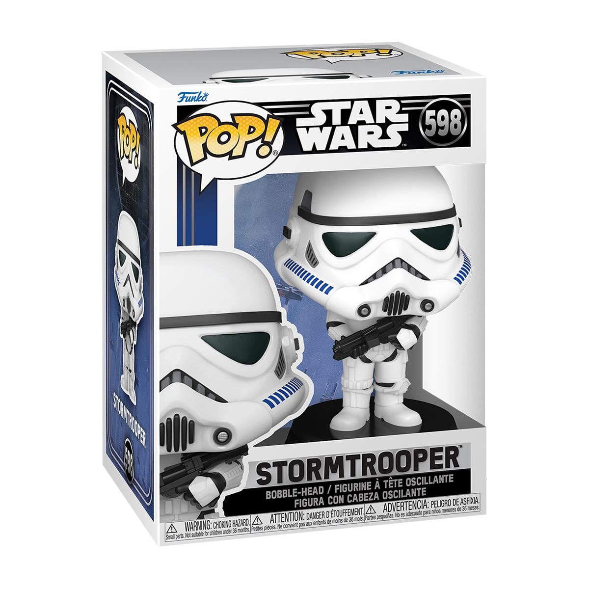 Детская игровая фигурка Funko POP коллекционная Star Wars Stormtrooper-шт.урмовик Белый (67537) Детская игровая фигурка Funko POP коллекционная Star Wars Stormtrooper-шт.урмовик Белый (67537)