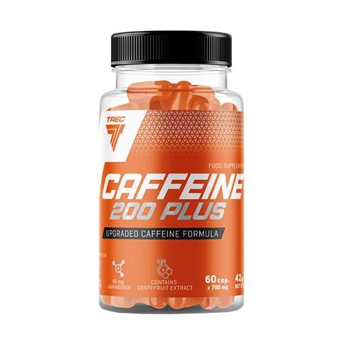 Натуральна добавка Trec Nutrition Caffeine 200 Plus 60 капс. (5556)