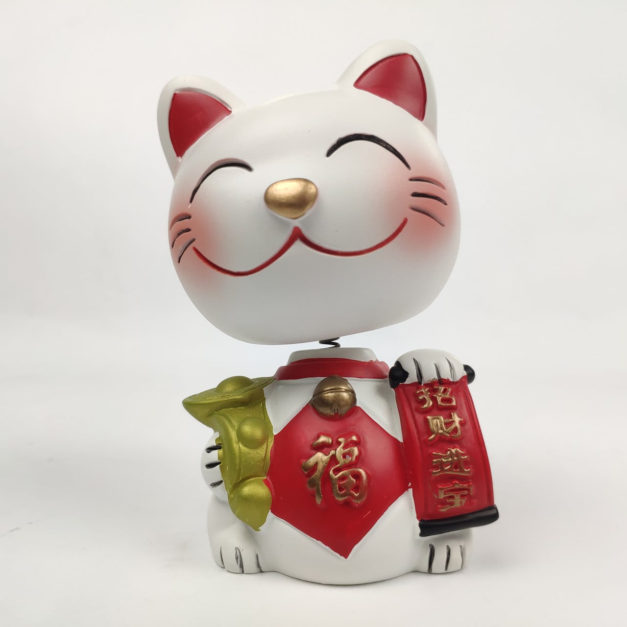 Кошка с подвижной головой 10 см (C0280)