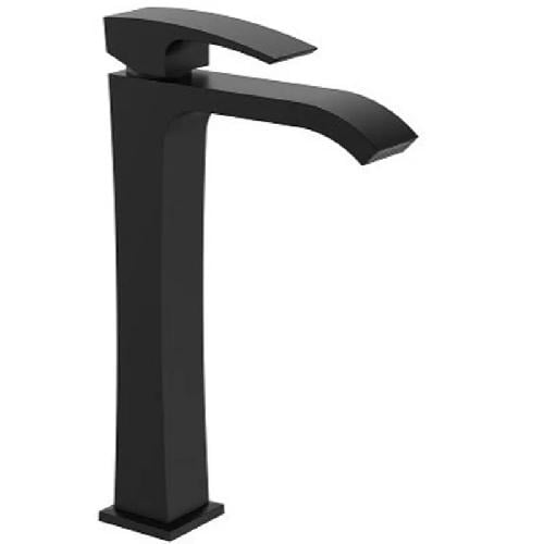 Смеситель для умывальника KOER KB-13007-05 высокий черный (KR3445)