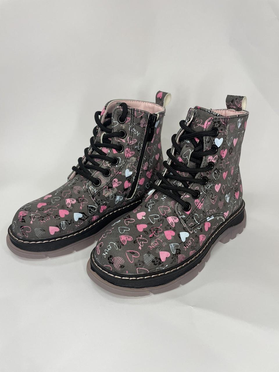 Черевики дитячі демісезонні Clibee 3865/29 19 см р. 29 Чорний (31805049)