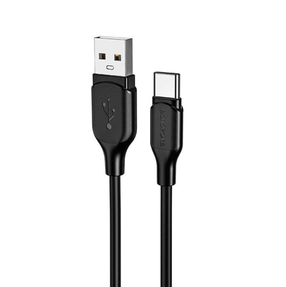 Кабель Borofone BX42 Encore USB-Type-C 3A 1 м Black