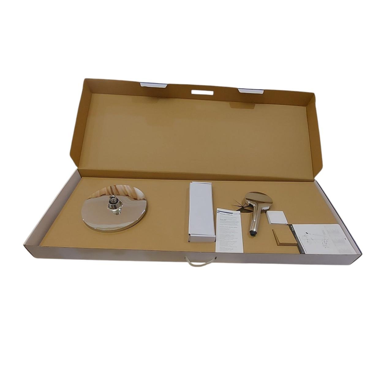 Душевая система CENTRUM AR термостат для душа/душ d 250 мм ABS/лейка 3 режима/шланг 1700 мм PVC Хром - фото 5 Душевая система CENTRUM AR термостат для душа/душ d 250 мм ABS/лейка 3 режима/шланг 1700 мм PVC Хром - фото 5