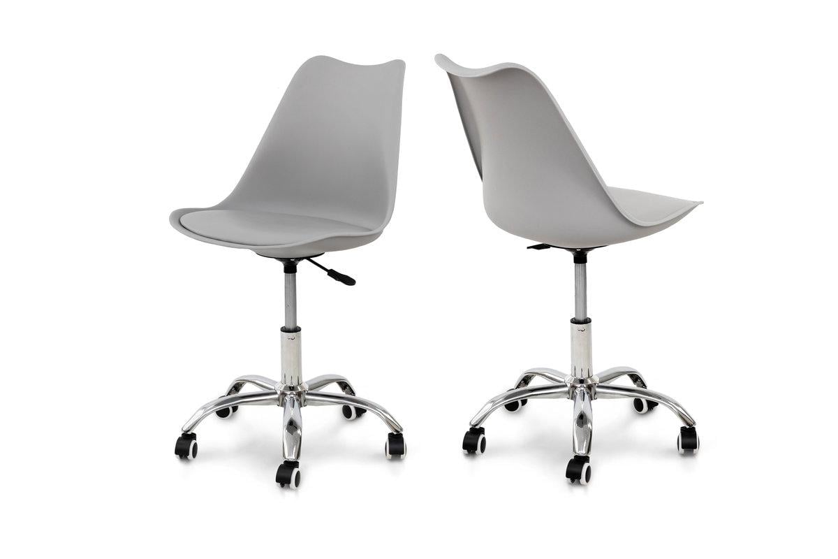 Стул офисный Микс Мебель эльф Серый - фото 2 Стул офисный Микс Мебель эльф Серый - фото 2