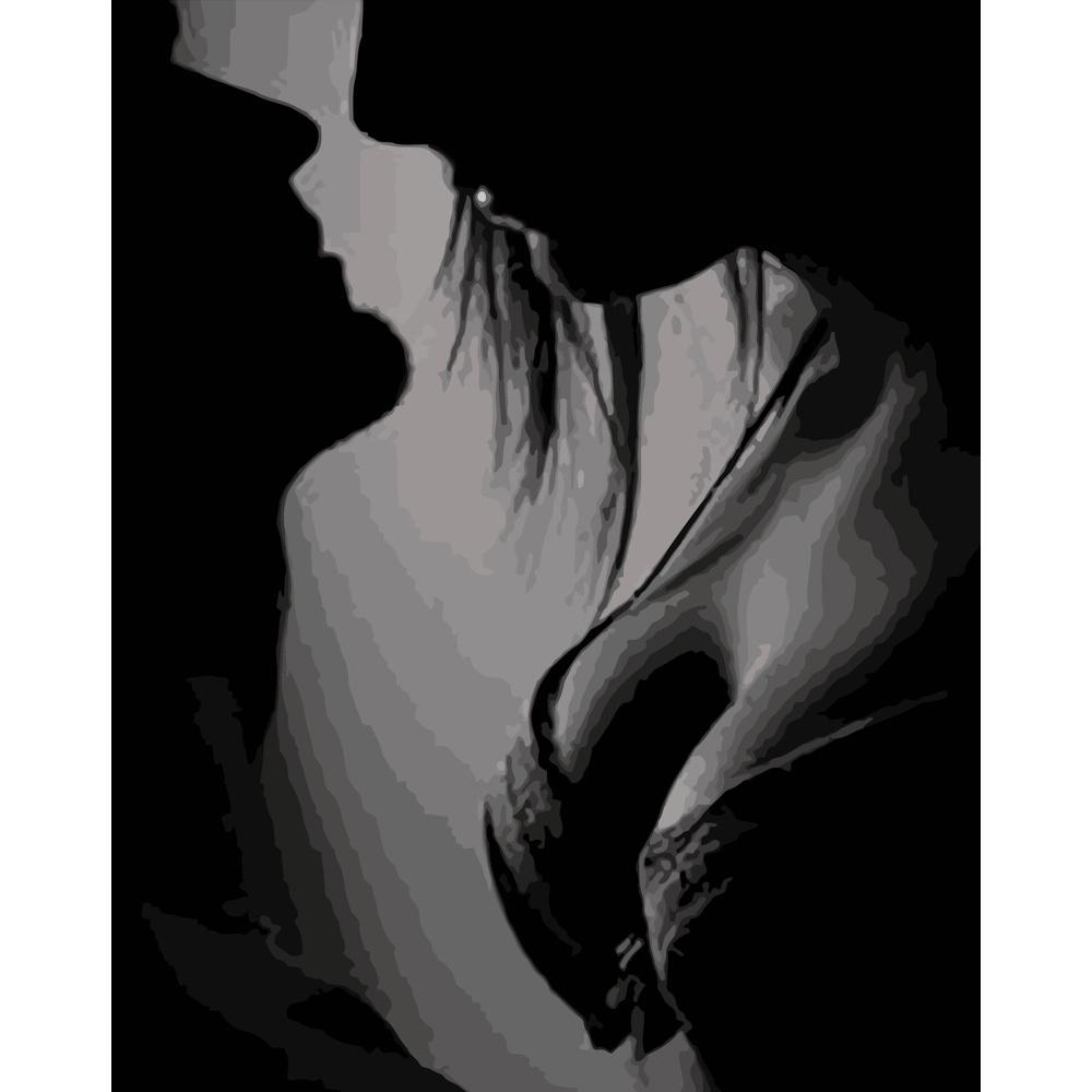 Картина по номерам Strateg Премиум Устройство на двоих 40х50 см (DY027)