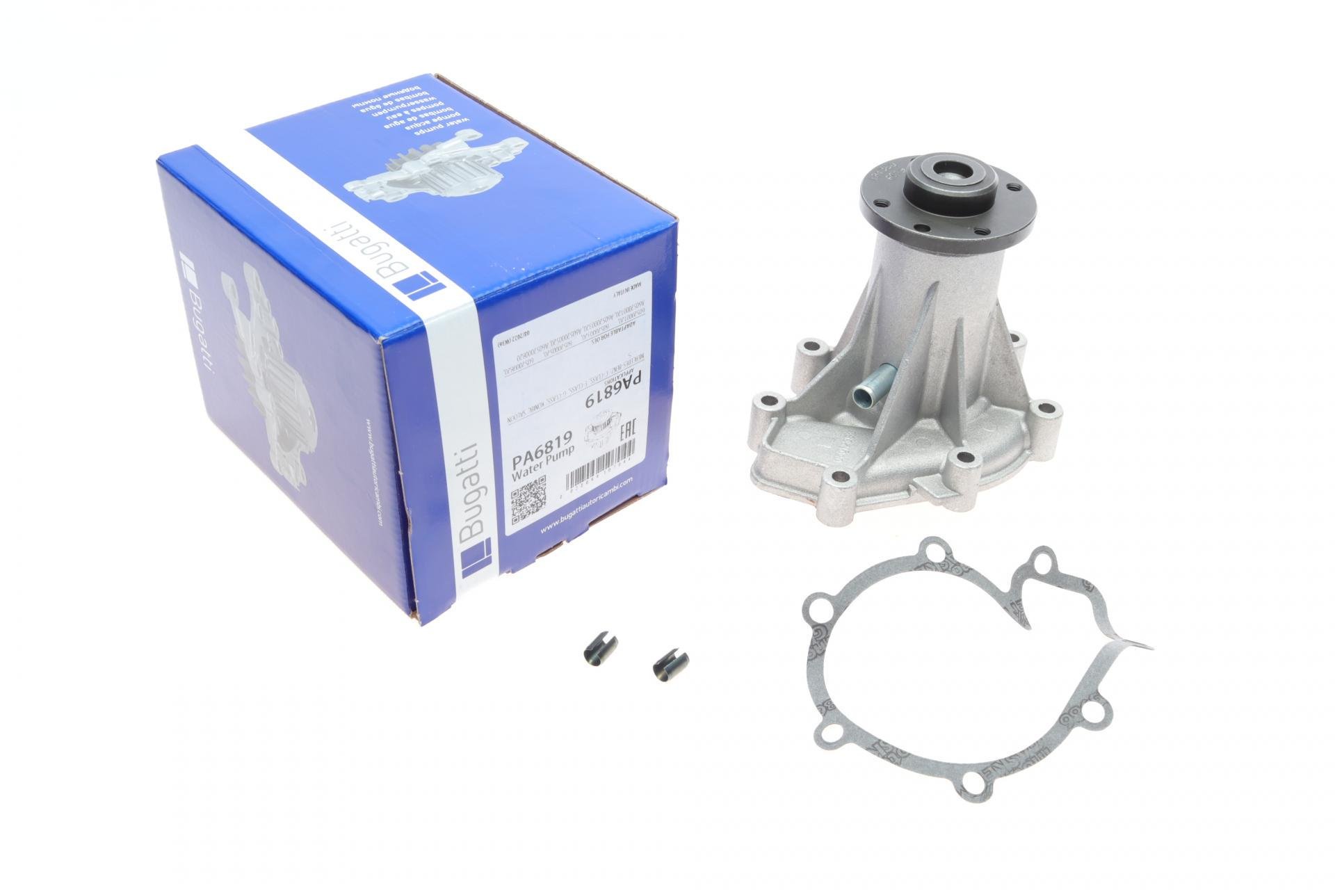 Помпа води Bugatti Mercedes C-class W202/E-class W124 2.5D/3.0D 84-00 OM603/605/606 PA6819