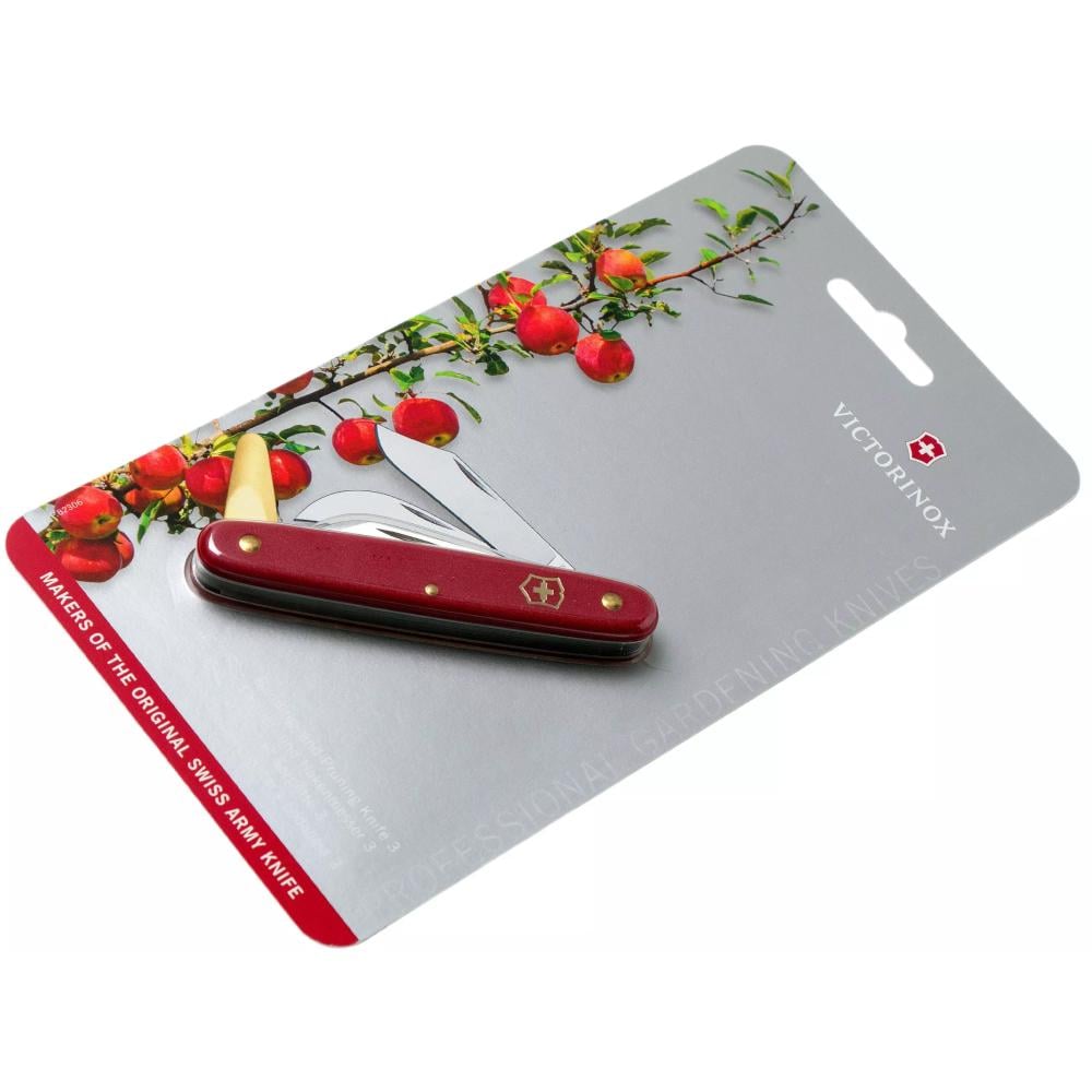 Туристичний ніж садовий складаний Victorinox Budding and Pruning 3 (3.9116.B1) - фото 9 Туристичний ніж садовий складаний Victorinox Budding and Pruning 3 (3.9116.B1) - фото 9