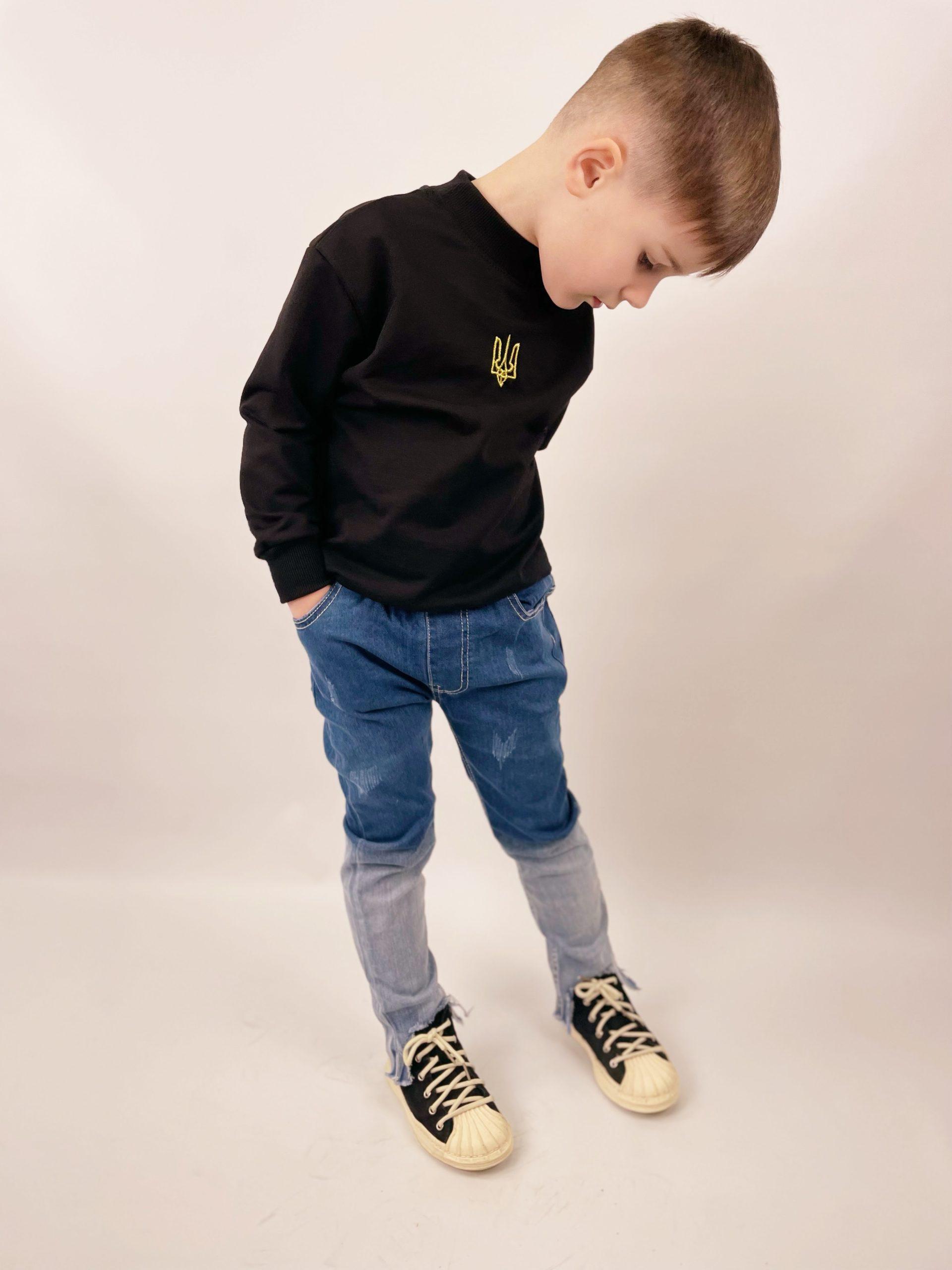 Свитшот детский Носи свое Family look 158 см Черный (6344-057-22-v8)