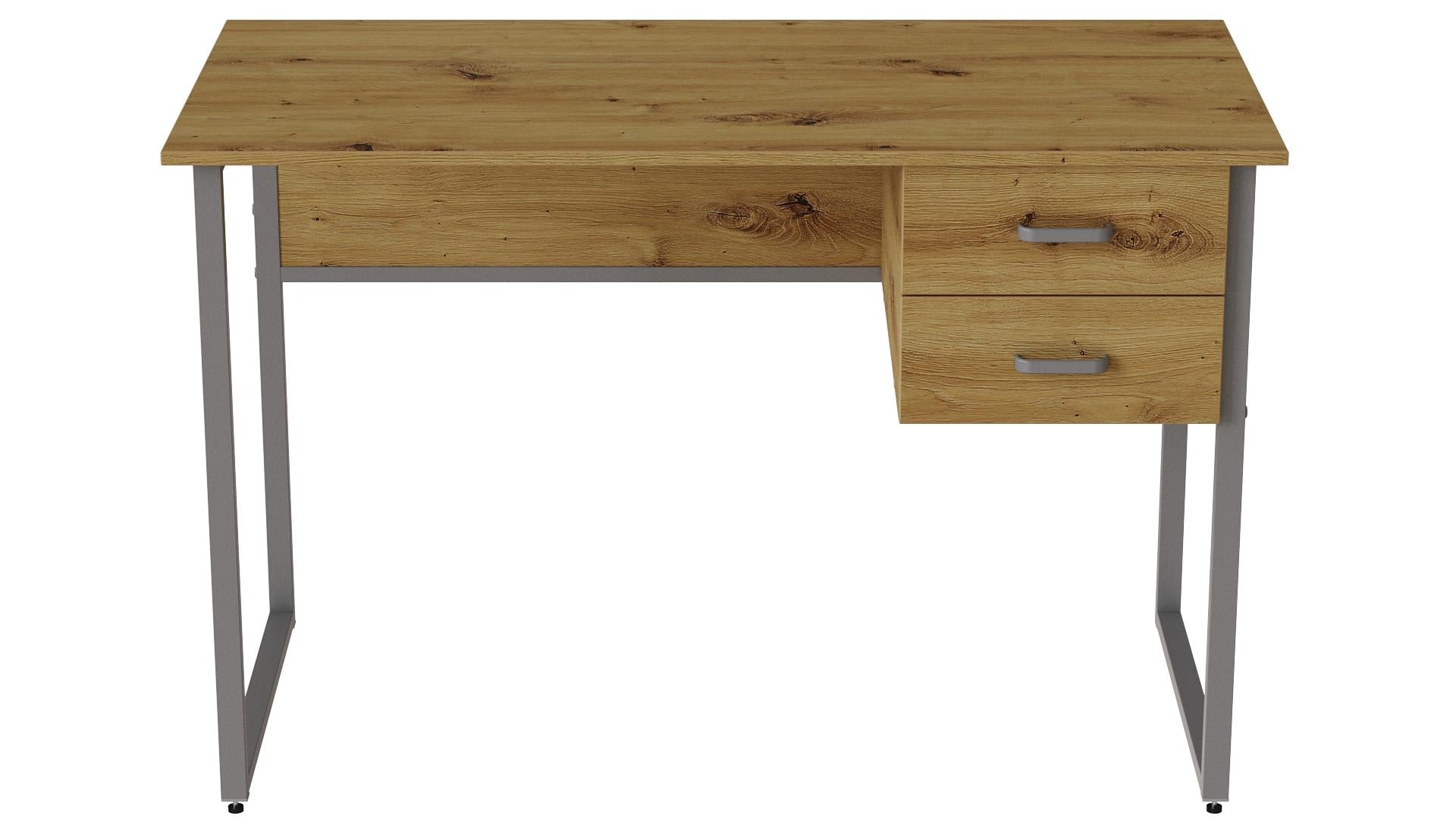 Стіл комп'ютерний Ferrum-decor Дакота ДСП 32 мм 75x120x70 см Сірий/Дуб Артизан (FRD-107272) Стіл комп'ютерний Ferrum-decor Дакота ДСП 32 мм 75x120x70 см Сірий/Дуб Артизан (FRD-107272)