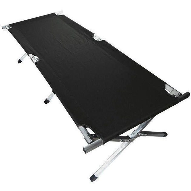 Раскладушка армейская полевая Mil-Tec US Type Style 120 кг 195x65 см Black (14402002) - фото 3 Раскладушка армейская полевая Mil-Tec US Type Style 120 кг 195x65 см Black (14402002) - фото 3