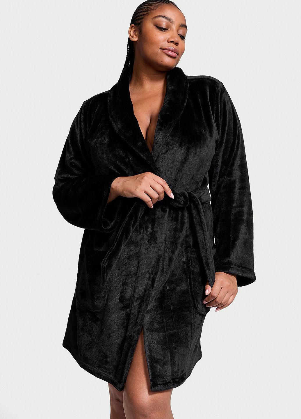 Халат Victoria's Secret XL/XXL Черный (7040190955QC5X/XL)