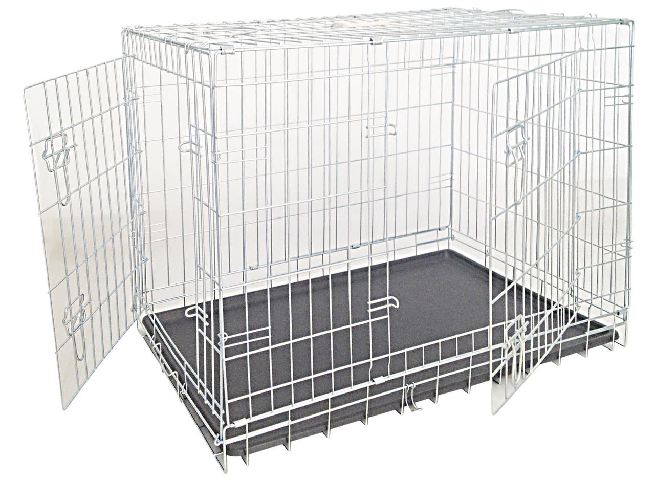 Клітка для собак Croci металева 109х71х79 см 2 дверей
