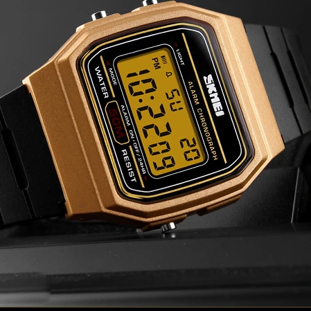 Наручные часы Skmei 1412GD Gold - фото 4 Наручные часы Skmei 1412GD Gold - фото 4