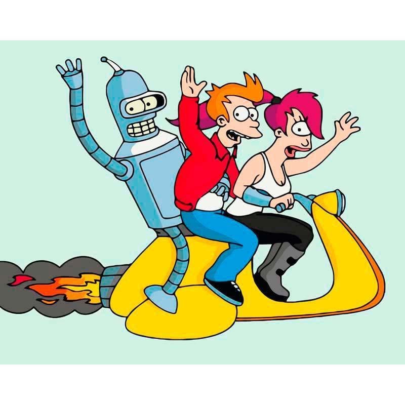 Картина по номерам ART CRAFT Футурама 40х50 см (16088-AC)