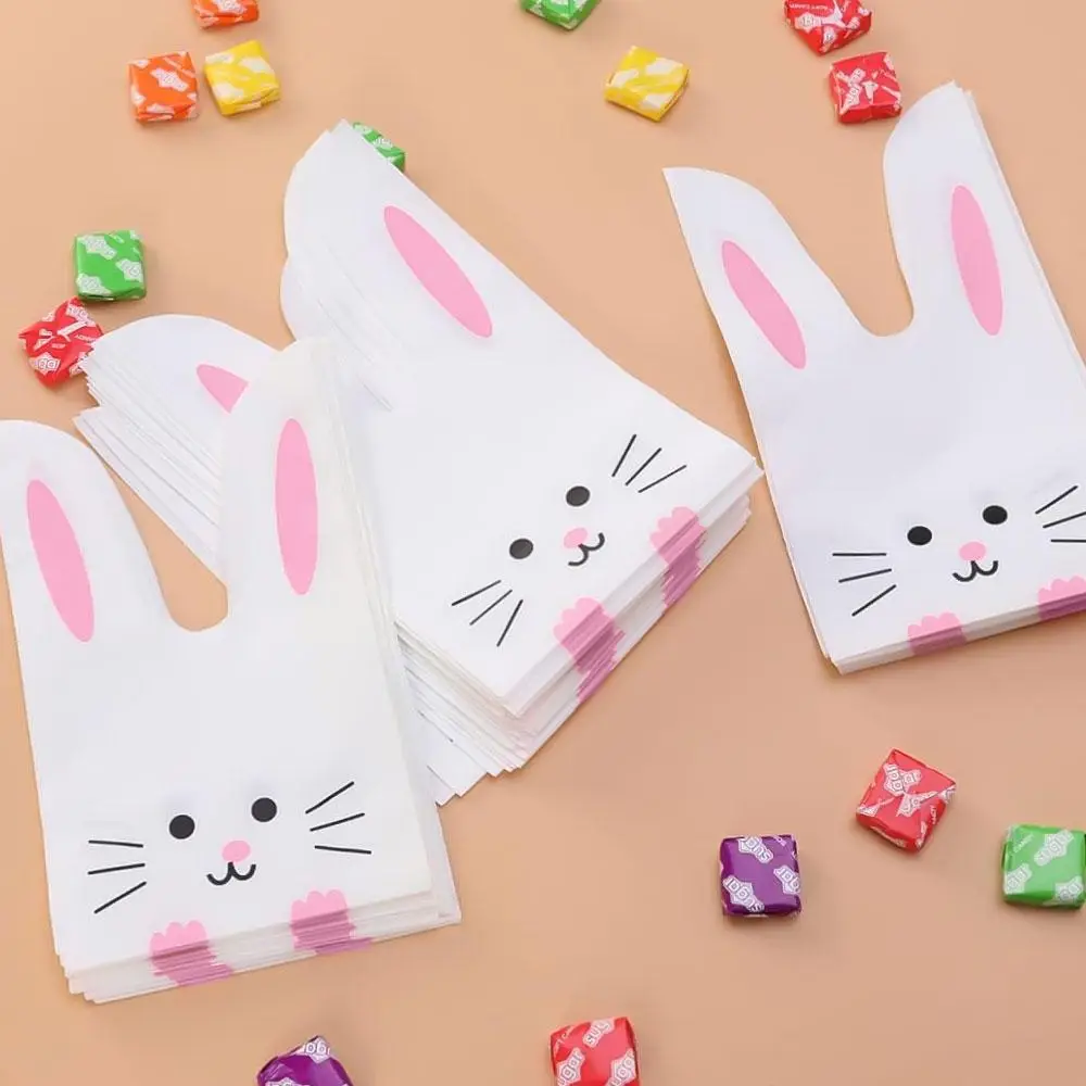 Набор пакетов с ушками розовый зайчик 13x22 см 25 шт. (OK0075_8) - фото 2 Набор пакетов с ушками розовый зайчик 13x22 см 25 шт. (OK0075_8) - фото 2