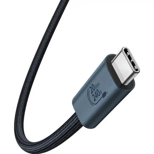 Кабель BASEUS Flash Series II USB4 Full-Featured Charging Cable Type-C to Type-C P10311803112-00 240W 2 м Black - фото 2