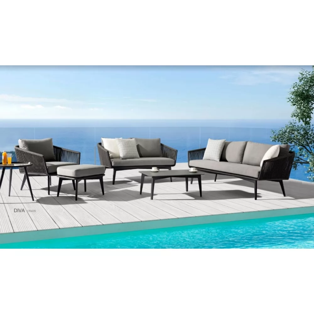 Диван садовый COUTURE DIVA 91704030 3-местный (5611-11) - фото 4