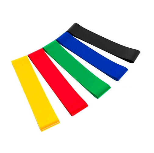 Набір фітнес-еспандерів у вигляді стрічок стрічки опору для тренувань 5 шт. (502586)