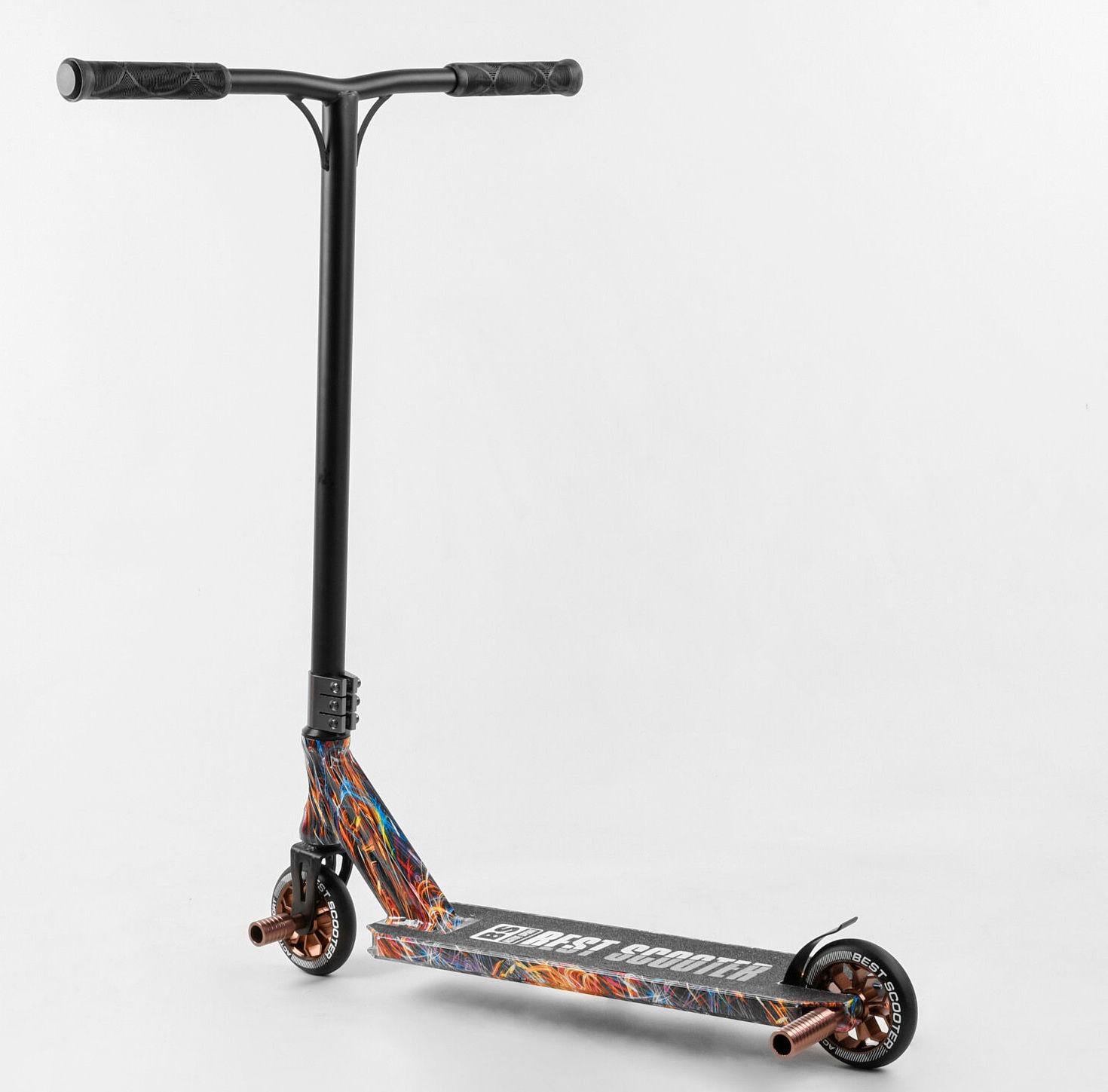 Самокат трюковый Best Scooter BS-77350 Разноцветный Самокат трюковый Best Scooter BS-77350 Разноцветный