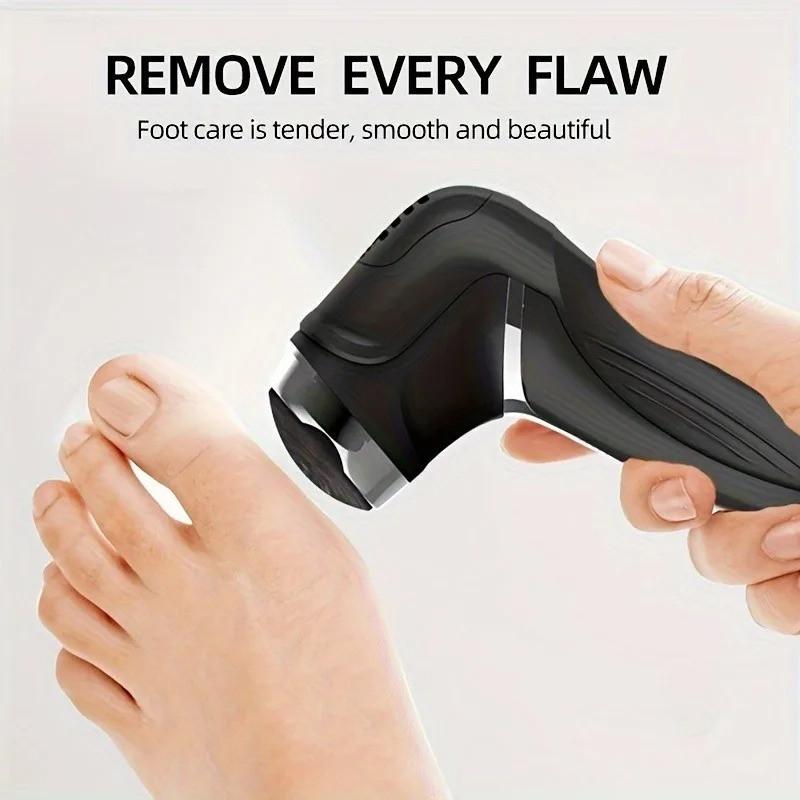Пилка-пемза для п'ят REMOVER Callus MT-510 з LCD-дисплеєм 1200 мА/год 2 режими вологозахист Black - фото 5