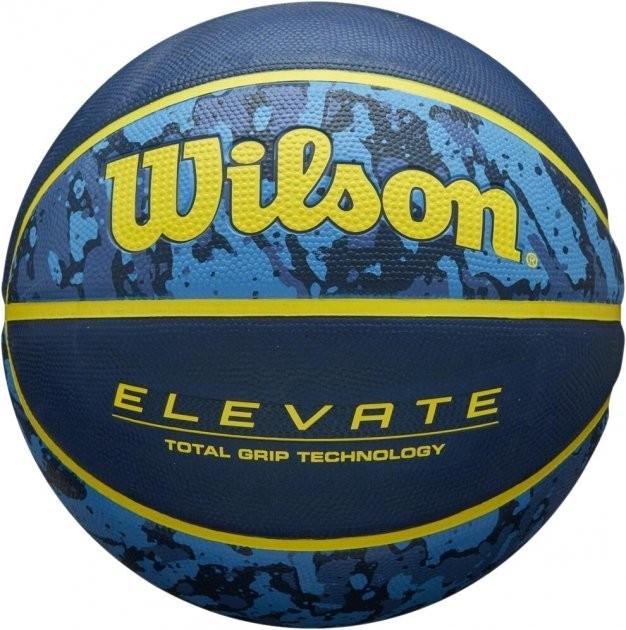 Мяч баскетбольный Wilson Elevate TGT р. 7 Синий/Желтый (WTB2901ROXB07)