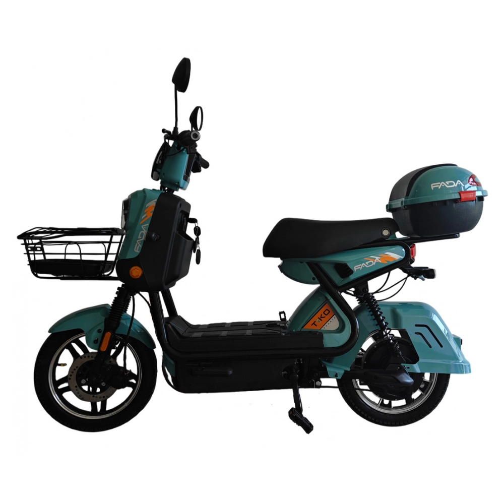 Электровелосипед FADA TiKO 800W Бирюзовый - фото 2 Электровелосипед FADA TiKO 800W Бирюзовый - фото 2